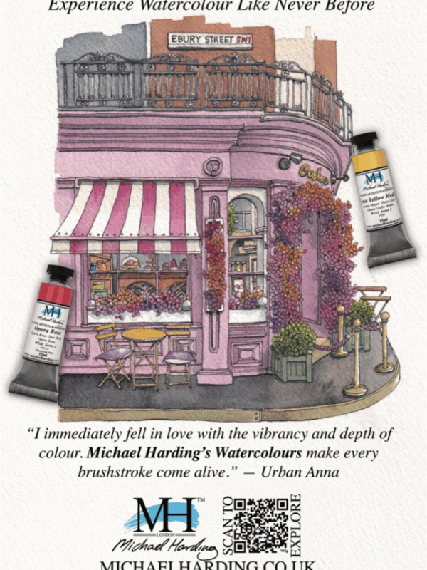 Ambassador for Michael Harding Watercolour Paints
