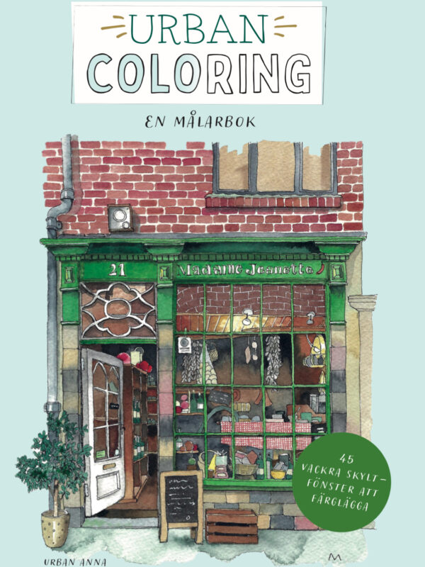 Urban Coloring: en Målarbok